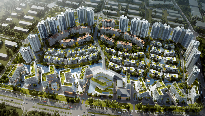 万华江东麓岛外景图