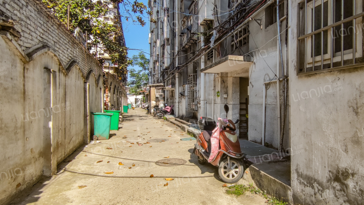 绒线厂家属院外景图