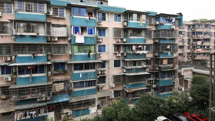 渡东小区外景图