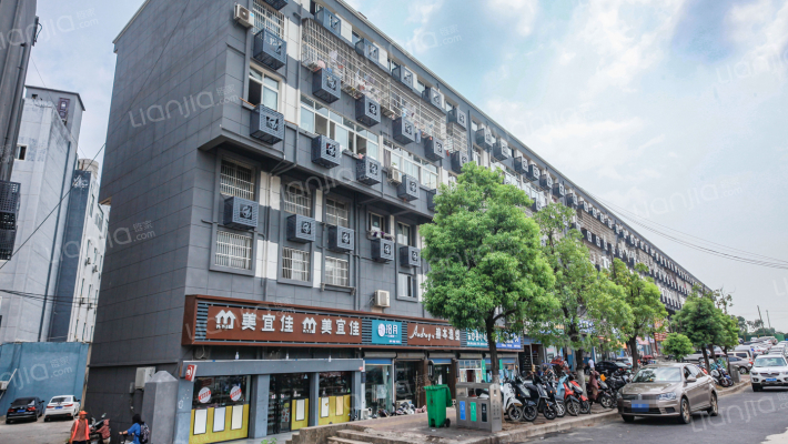 双港东大街棉麻公司综合楼住宅楼外景图