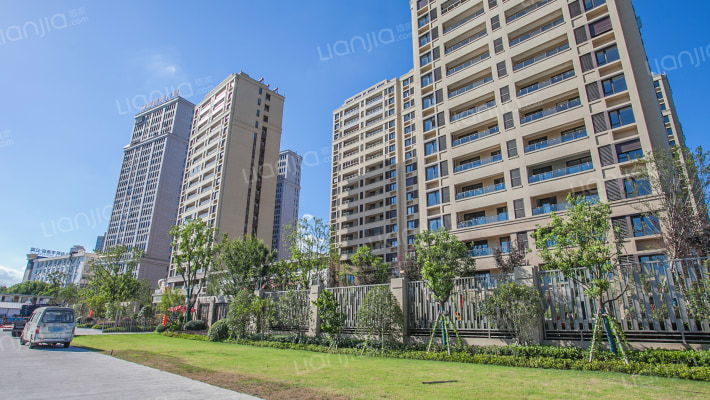 万科都心里外景图