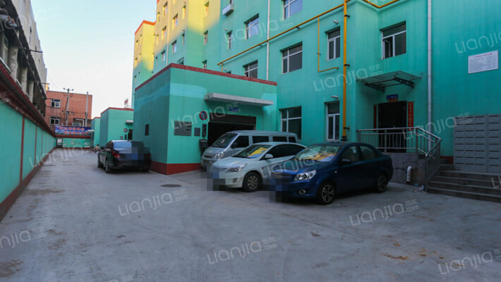 山西省药材公司职工住宅楼外景图