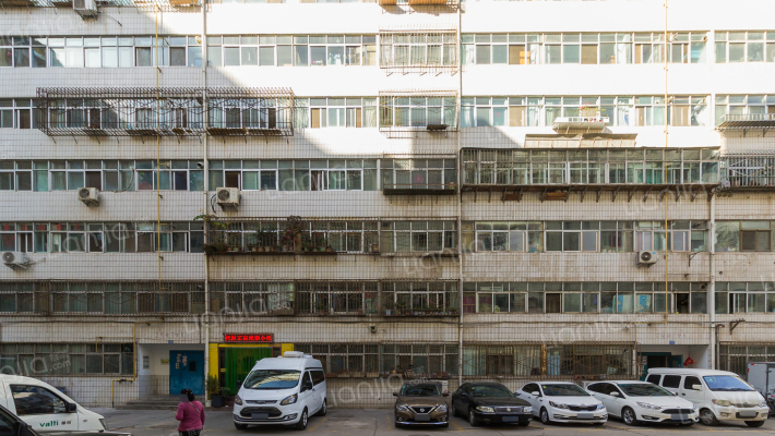 陇南地区行署驻兰办家属院外景图