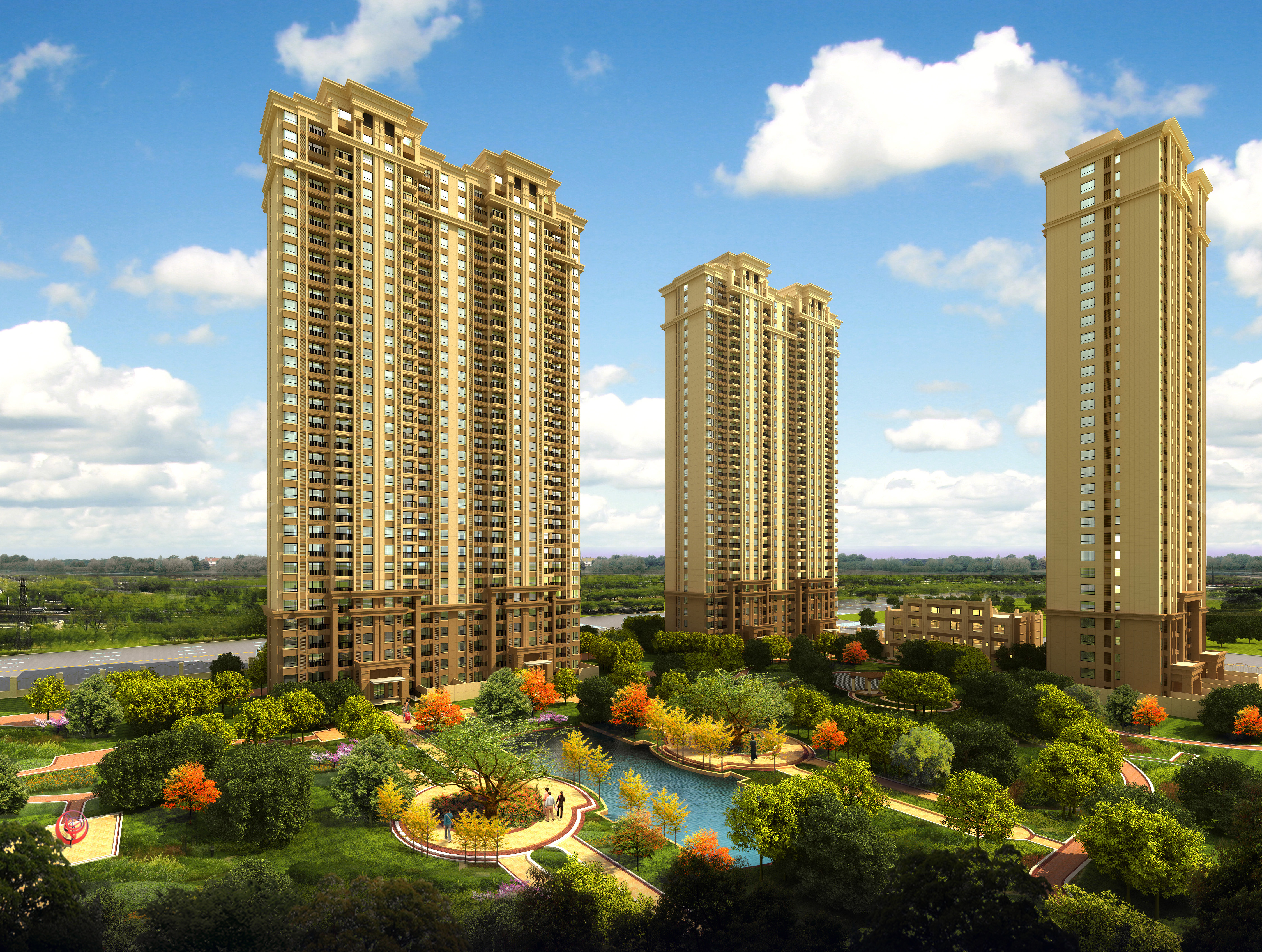 府城铭邸3室2厅13479平米