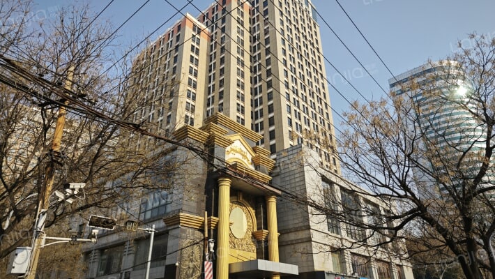 军创国际商务花园外景图