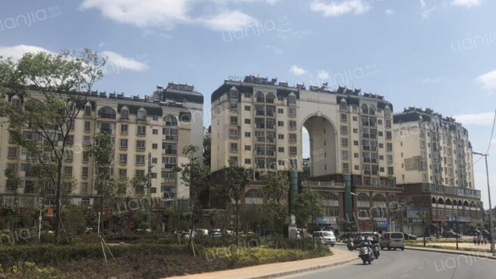 水木山居外景图