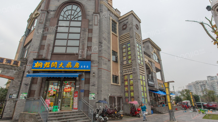 幸福满庭外景图