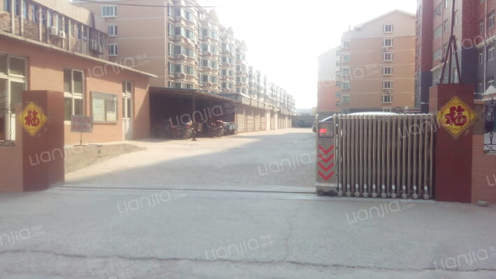 造纸厂职工宿舍外景图