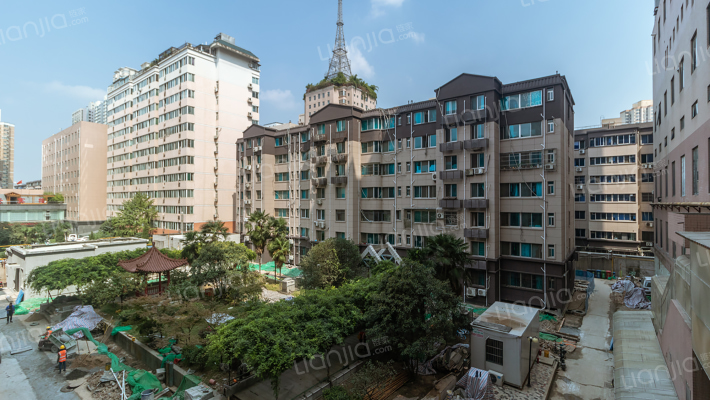 警卫处家属院外景图