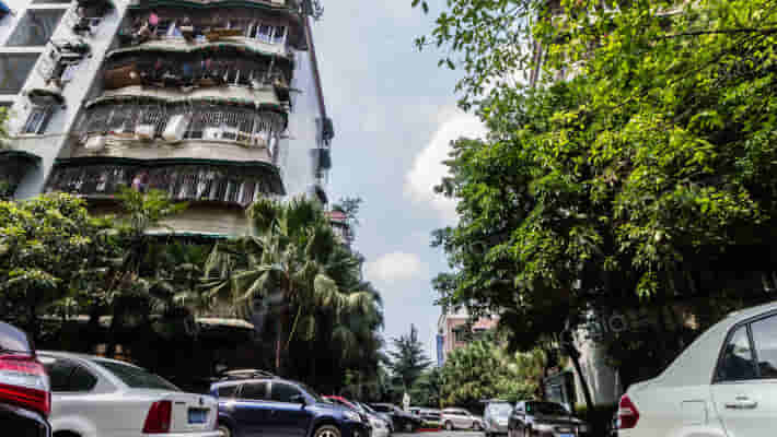 荷花池公寓外景图