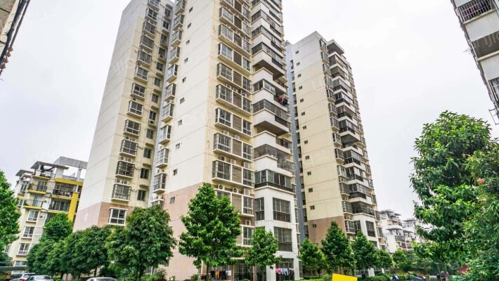 广西南宁电池厂宿舍外景图