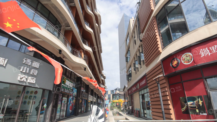 南山湖水街一期外景图