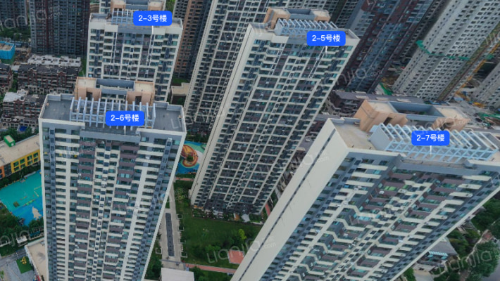 中航城两河流域二期外景图