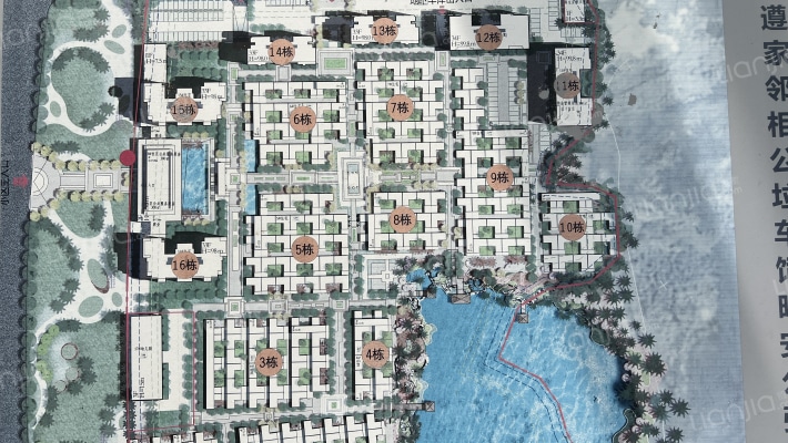 万科白鹭郡外景图