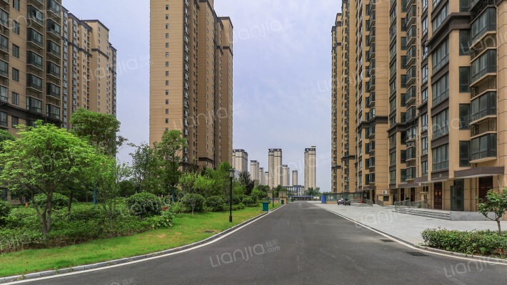 书香水岸清华城外景图