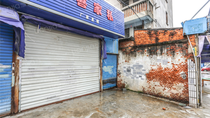 吴县市发电厂家属院外景图