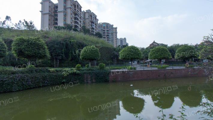 广州雅居乐花园灏湖居外景图