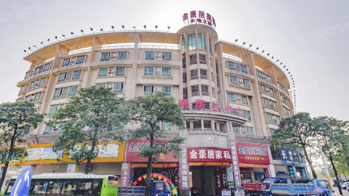 冈南新城居住中心外景图