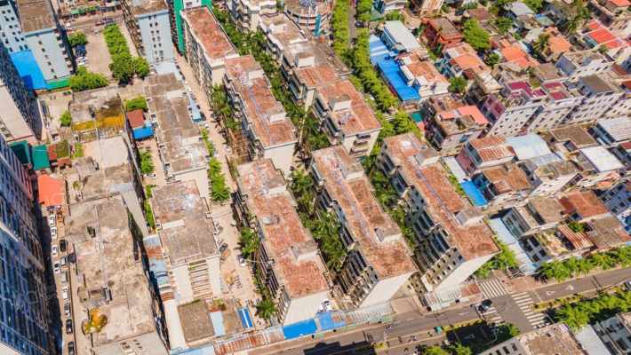 华侨新村外景图