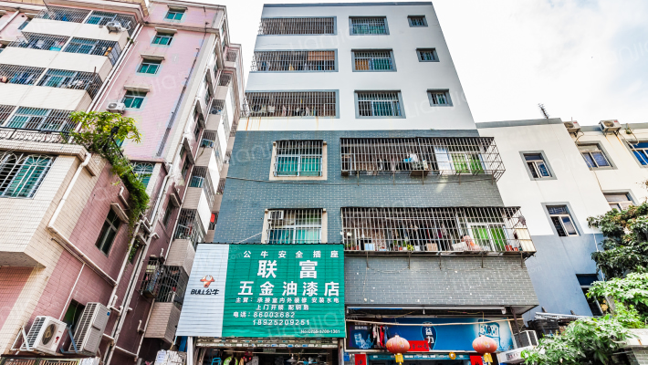 南头仿古商业城外景图