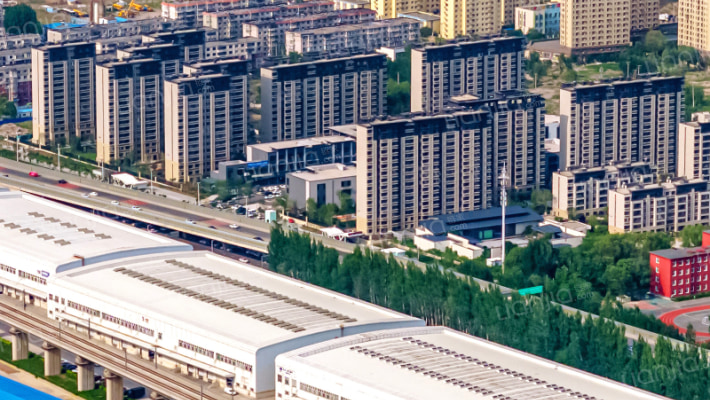 万科公园大道东区外景图