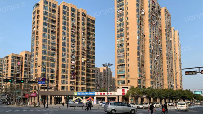 广厦天都城紫韵公寓外景图