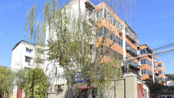 石棉厂家属院外景图