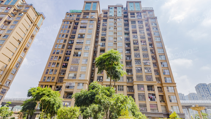 滨江望郡外景图