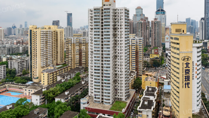 中电大院外景图