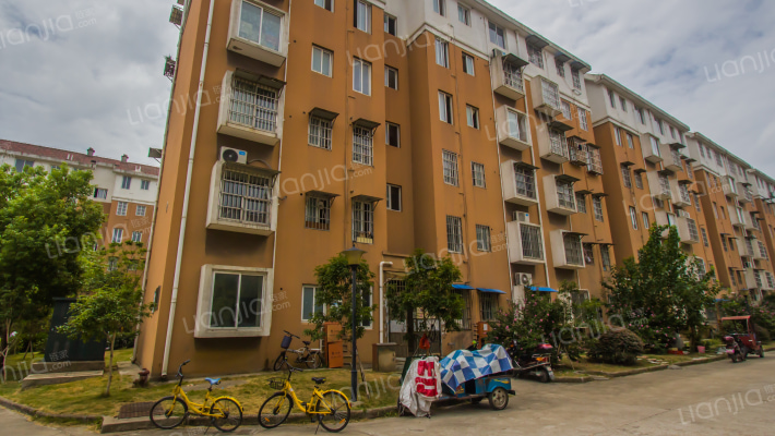 青云谱区城南廉租住房小区外景图