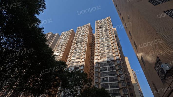 丁家高层公寓小区外景图