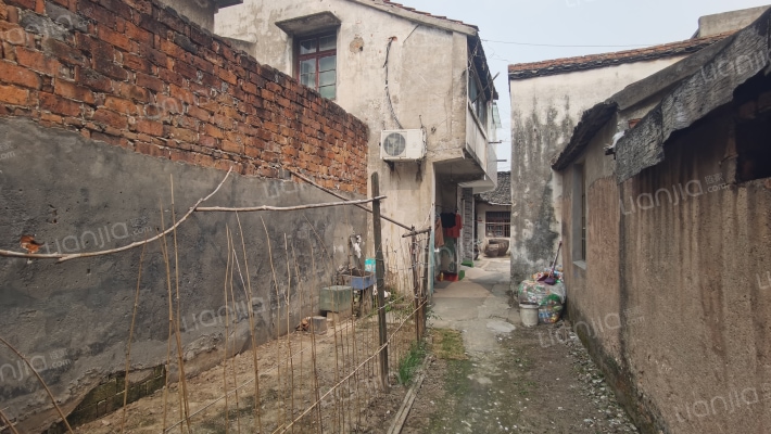 戴家台门外景图