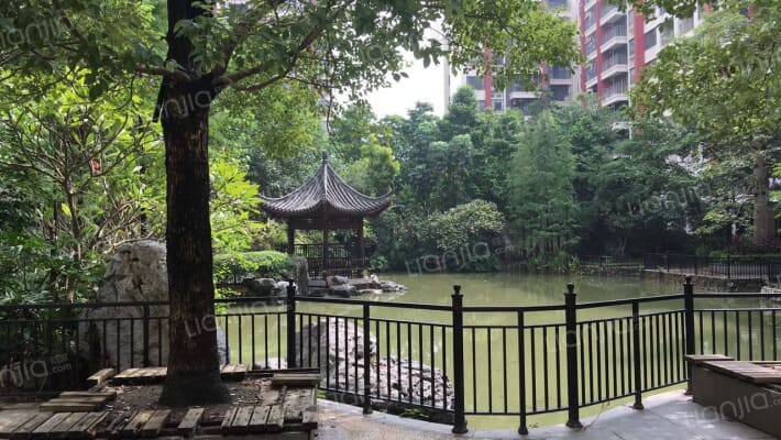 平湖秋月花园外景图