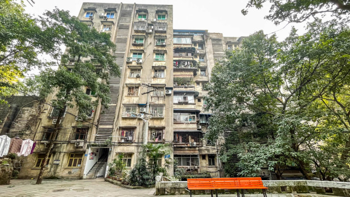 冶金三村外景图