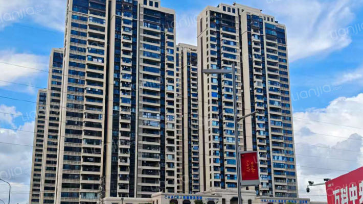 万科中央公园（一期）外景图