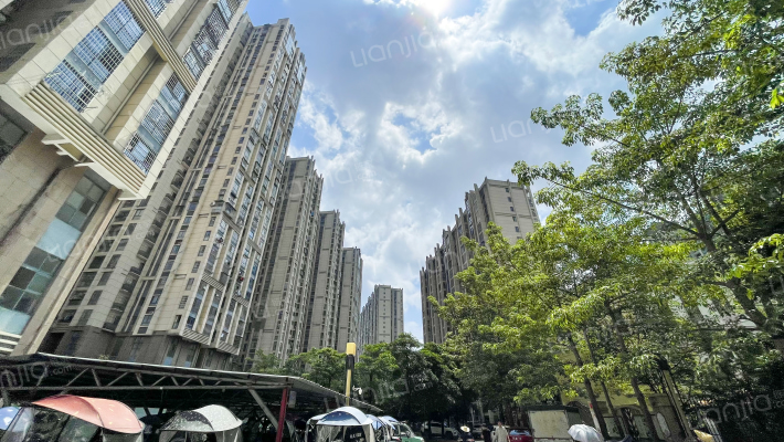 两园安置房小区外景图