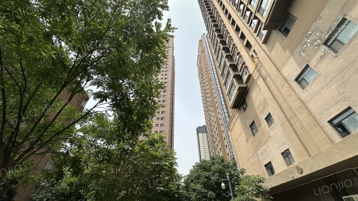 蓝晶厂家属院外景图