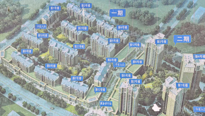 香城润园外景图