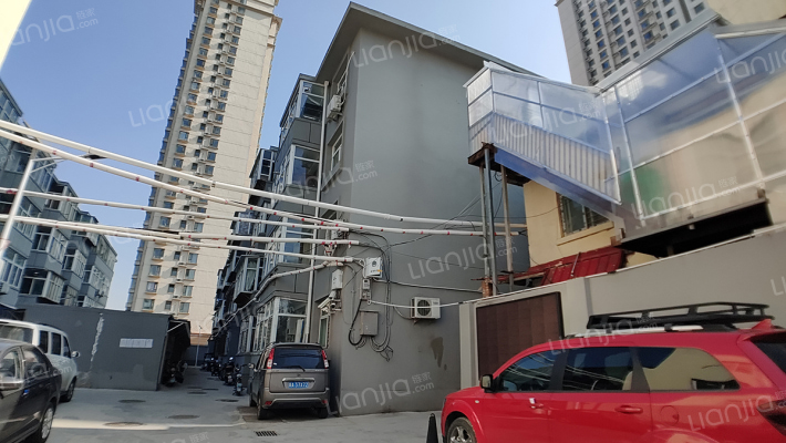 谈固乡二区宿舍外景图