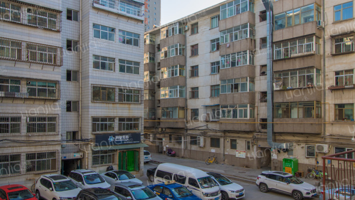 兰州农机公司北家属楼外景图