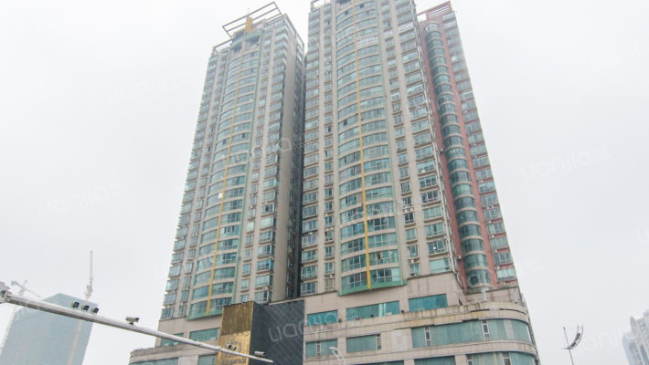 湖南财富中心外景图