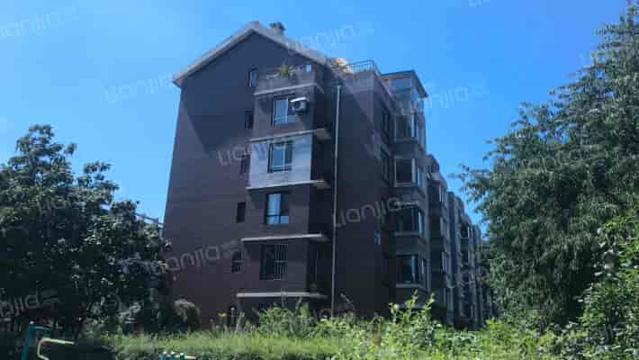 河畔花城外景图