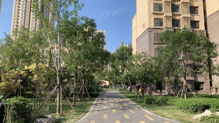 远洋琨庭春华园外景图