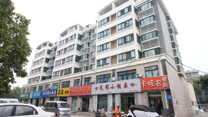 寒亭商业总公司商住楼外景图