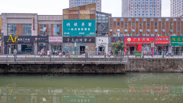 柯桥万达金街外景图