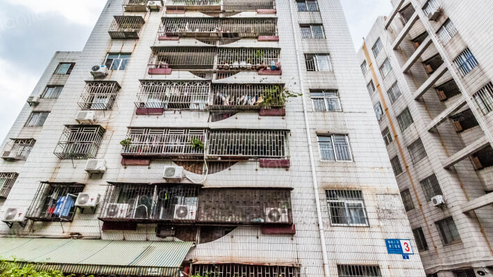 梅林小学教工宿舍外景图