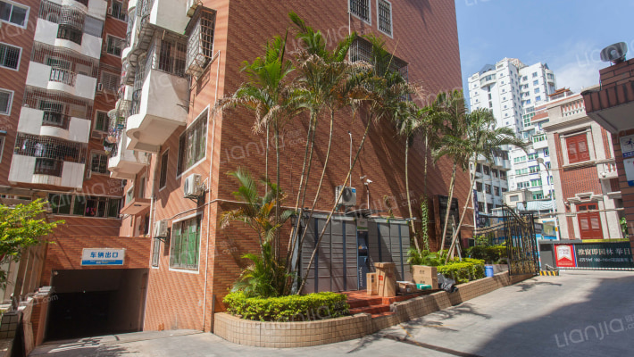 百家村花园外景图