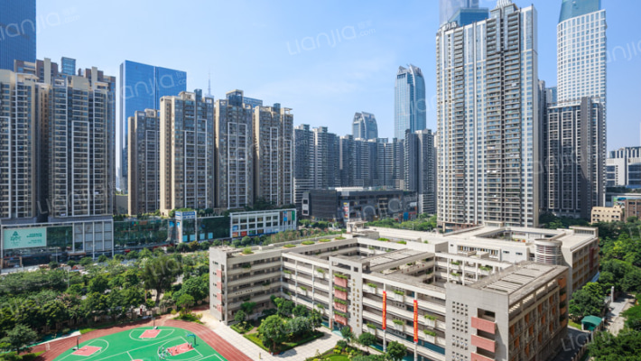 方圆月岛轩外景图