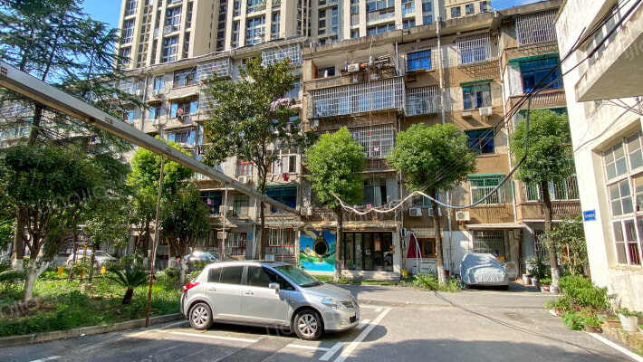 湖南省民政厅机关宿舍南院外景图