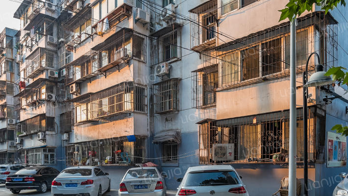 朱庄新村外景图